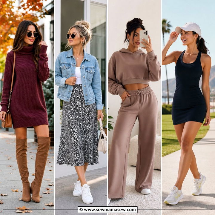 30 Travel Outfit Ideas for Moms to Pack Easy and Chic