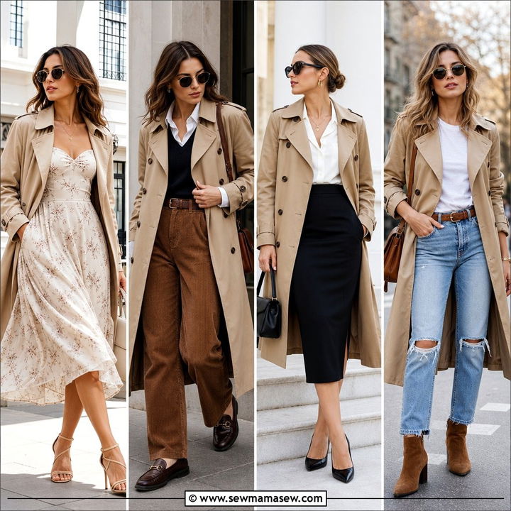 30 Trench Coat Outfits Inspo for Effortless Fall Style
