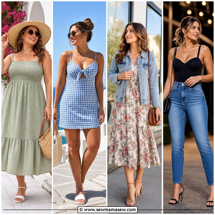 30 Vacation Outfits for Midsize Women: Flattering Trip Looks