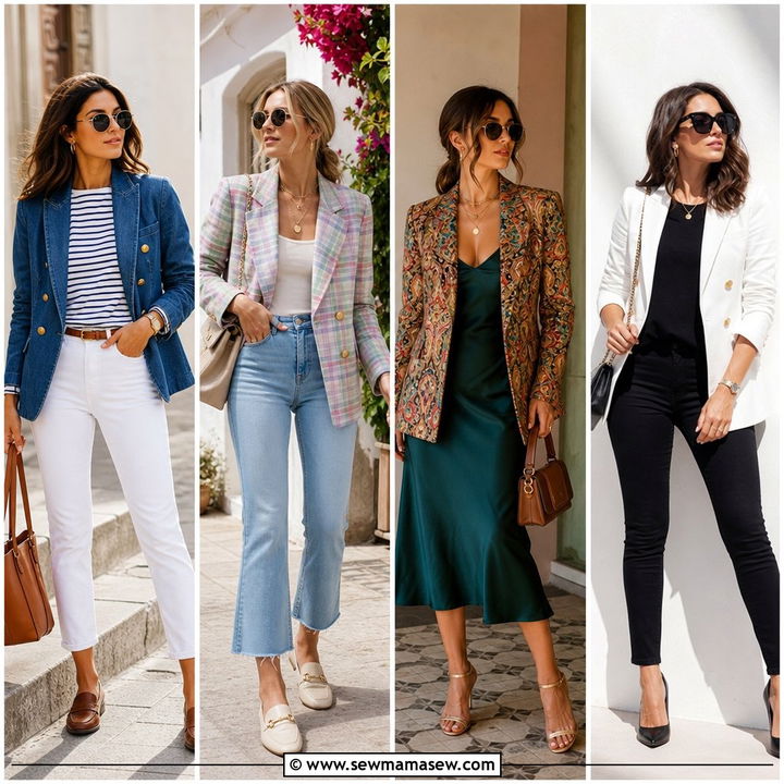 30 Vintage Blazer Outfit Ideas for Timeless Chic Style Now