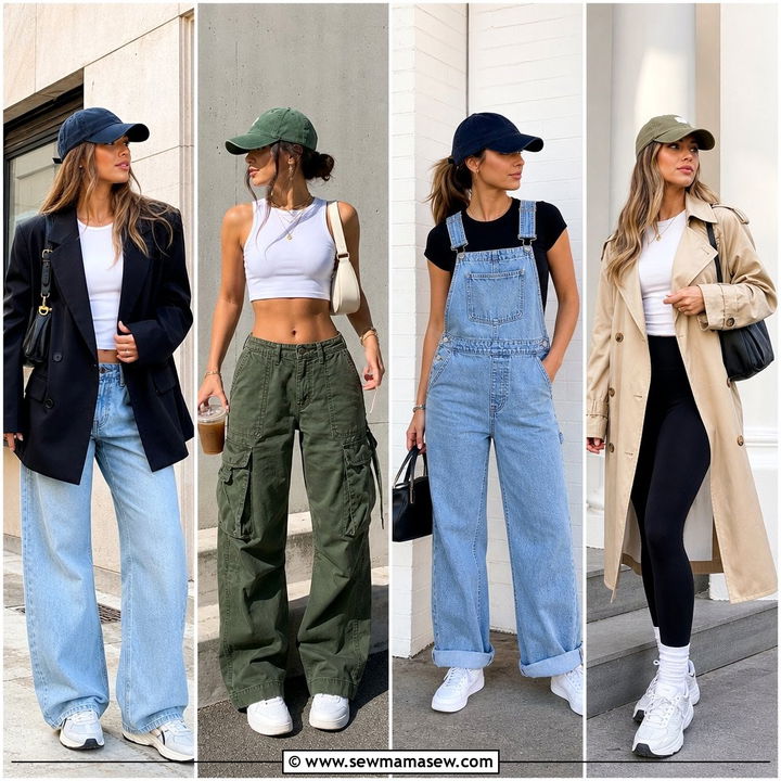 30 Ways to Wear a Baseball Cap for Cool Casual Outfits