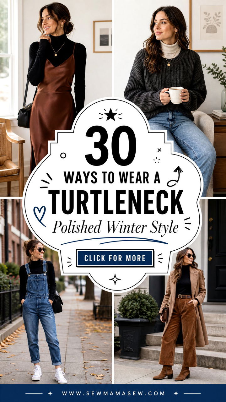 30 Ways to Wear a Turtleneck for Polished Winter Looks - 30 Ways to Wear a Turtleneck for Polished Winter Looks