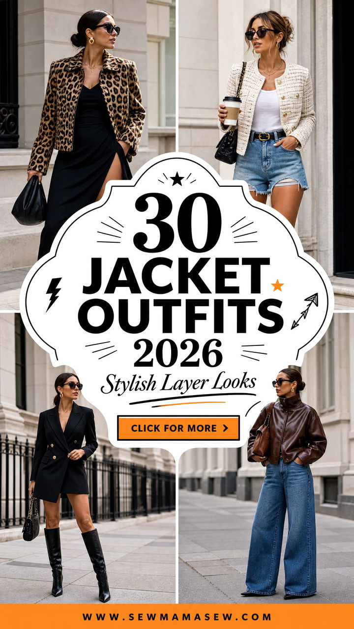 30 jacket outfits 2026 Stylish Layers for Every Season - 30 jacket outfits 2026: Stylish Layers for Every Season