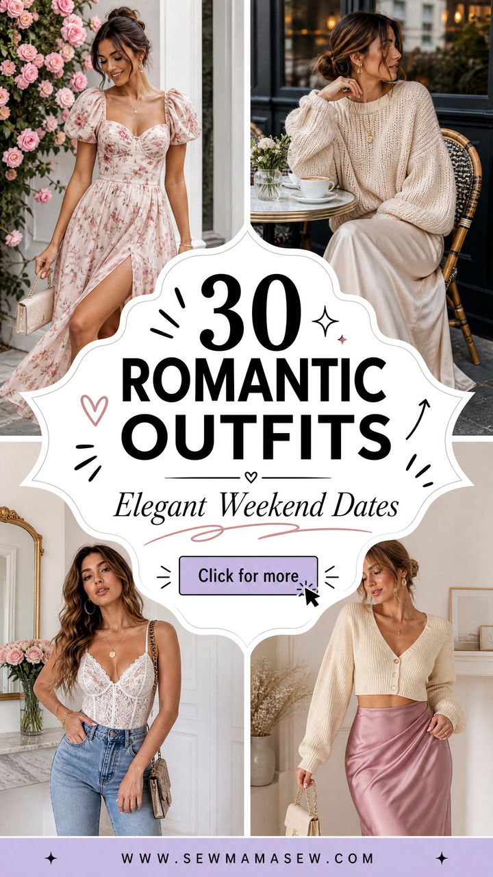 30 romantic outfits Elegant Ideas for Dates and Weekends - 30 romantic outfits: Elegant Ideas for Dates and Weekends