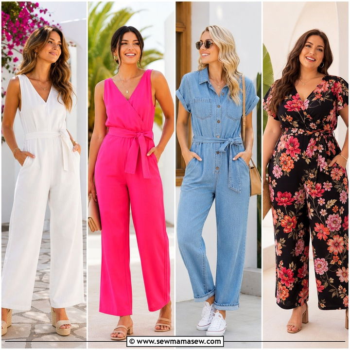 30 summer jumpsuit outfit ideas For Easy One-Piece Style