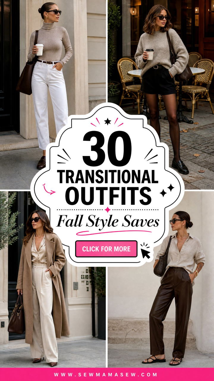 30 transitional outfits Pinterest Fans Will Save This Fall - 30 transitional outfits Pinterest Fans Will Save This Fall