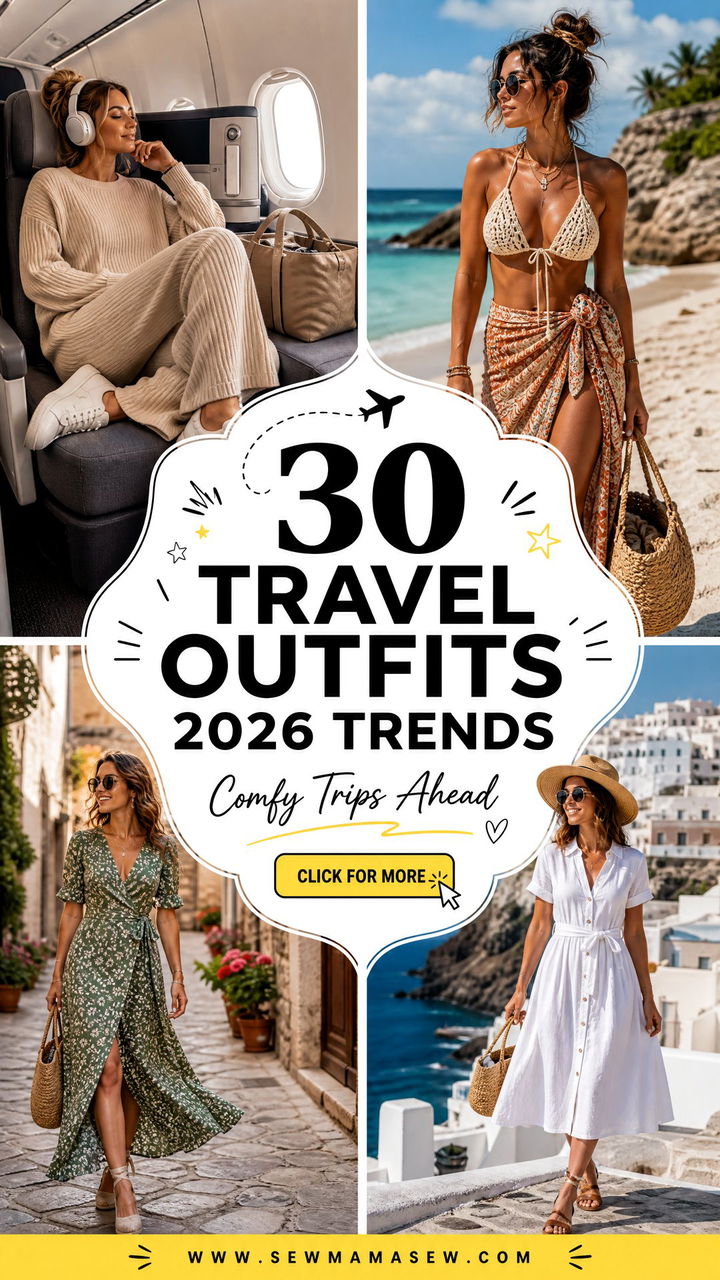 30 travel outfits 2026 Trends for Chic Comfy Trips Ahead - 30 travel outfits 2026 Trends for Chic, Comfy Trips Ahead