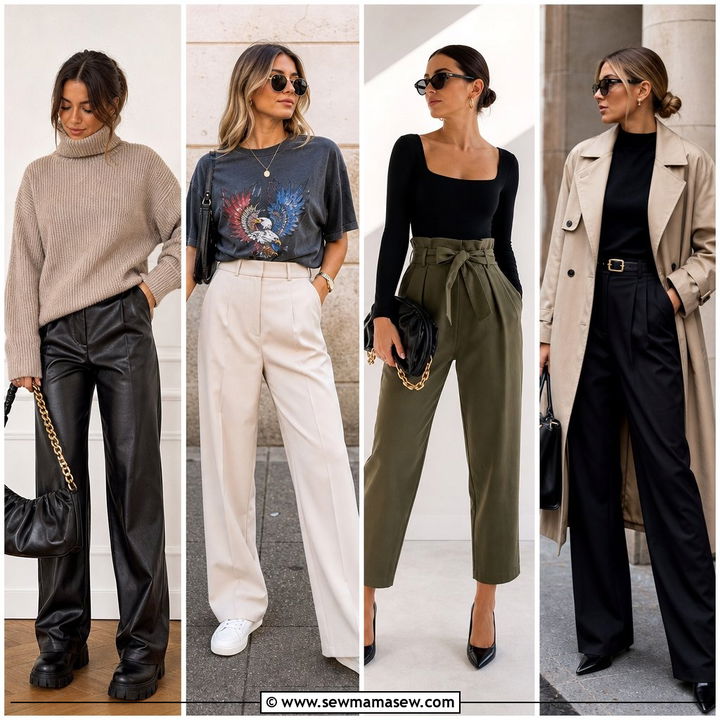 30 trousers outfit ideas for women Easy Polished Looks