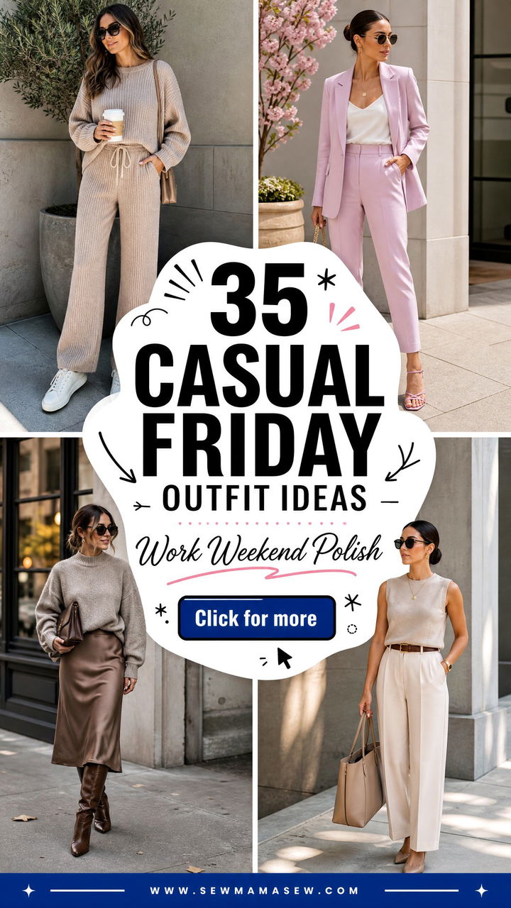 35 Casual Friday Outfit Ideas for Work-to-Weekend Polish - 35 Casual Friday Outfit Ideas for Work-to-Weekend Polish