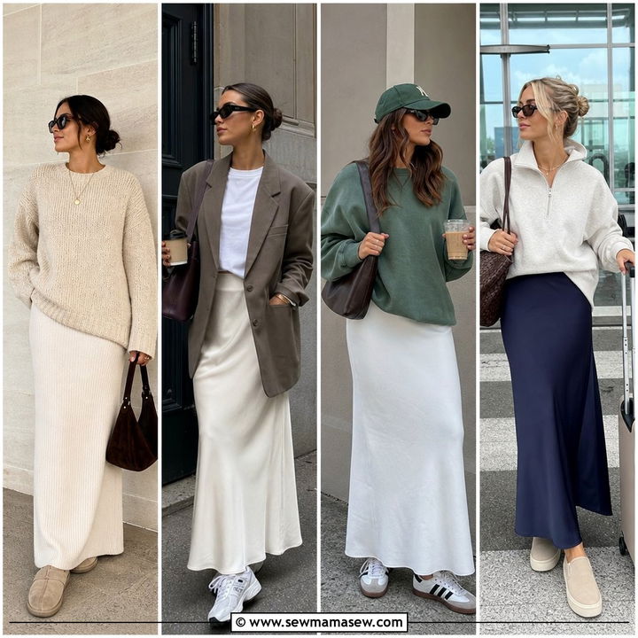 35 Casual Maxi Skirt Outfits for Easy Summer Chic Looks