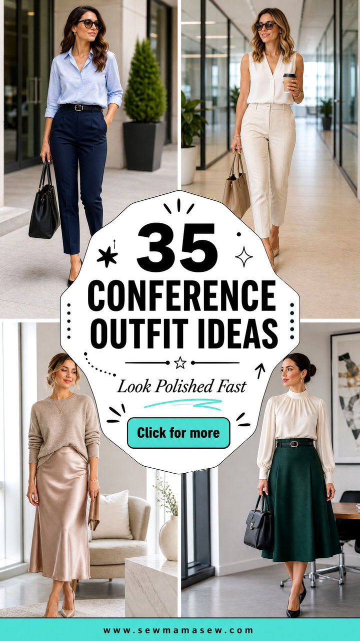 35 Conference Outfit Ideas for Women to Look Polished - 35 Conference Outfit Ideas for Women to Look Polished