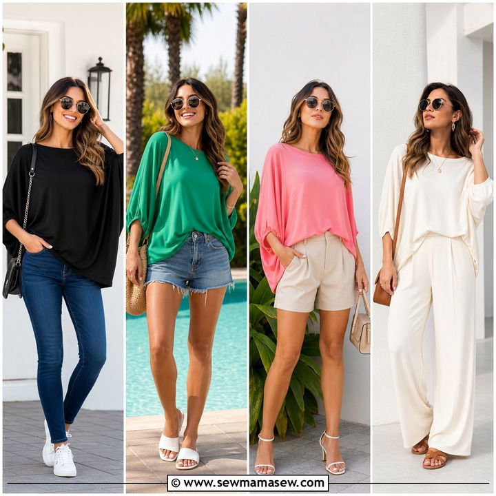 20 Batwing Top Outfit Ideas for Easy, Polished Workday Style