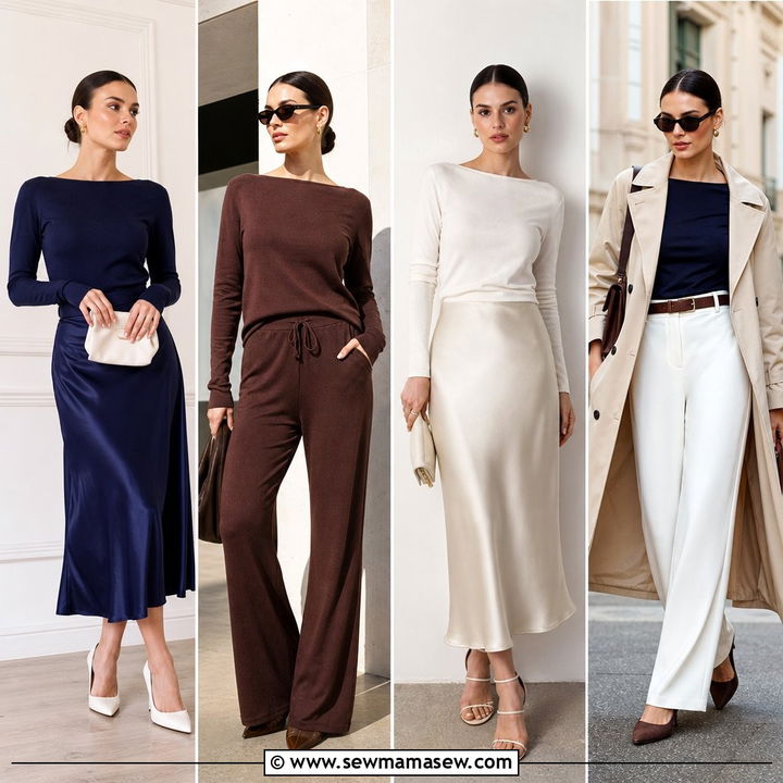 20 Boat Neck Top Outfit Ideas for Elegant Everyday Style