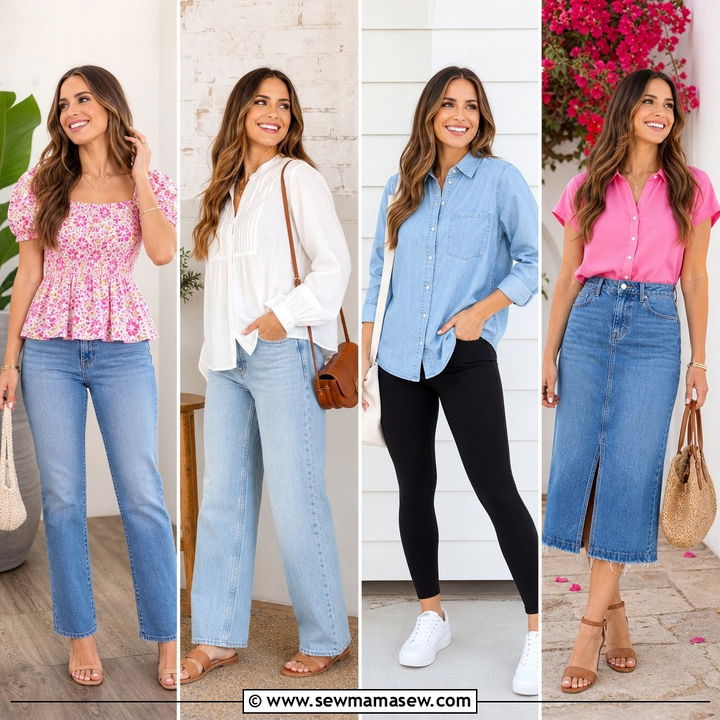 20 Casual Top Outfit Ideas for Easy Chic Everyday Style