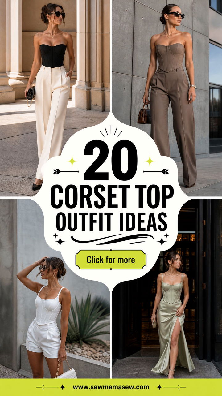 20 Corset Top Outfit Ideas for Confident Day-to-Night Style - 20 Corset Top Outfit Ideas for Confident Day-to-Night Style