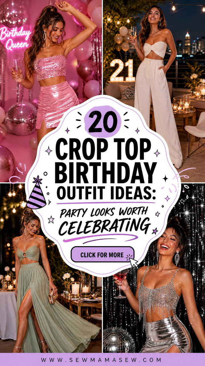 20 Crop Top Birthday Outfit Ideas Party Looks Worth Celebrating - 20 Crop Top Birthday Outfit Ideas: Party Looks Worth Celebrating