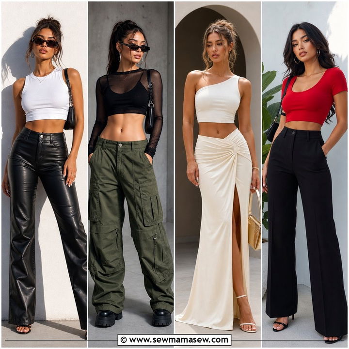 20 Crop Top Night Out Outfit Ideas: Glam Looks After Dark