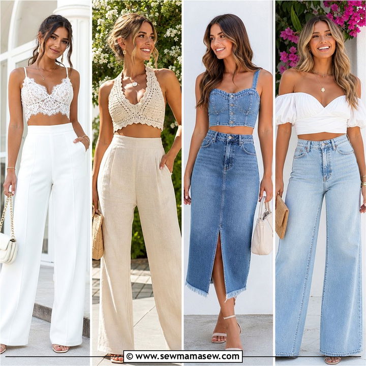 20 Crop Top Outfit Ideas for Graduation: Chic Ceremony Looks