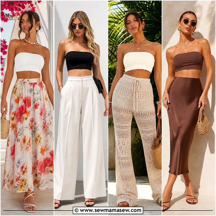 20 Crop Top Outfit Ideas for Summer Fresh Looks for Hot Days
