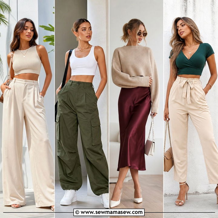 20 Crop Top Outfits for Big Bust With Supportive Styling Tips