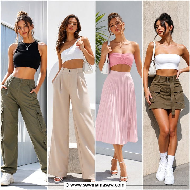 20 Crop Top Outfits for Tall Girls That Balance Every Look