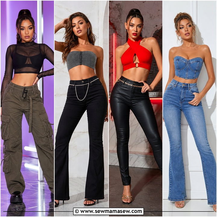 20 Crop Top Outfits for the Club That Make a Chic Statement