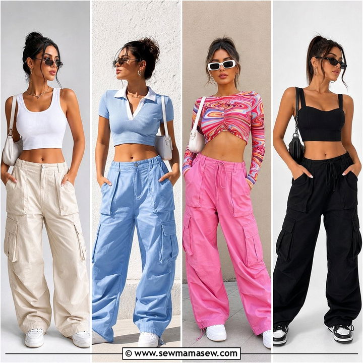 20 Crop Top With Baggy Cargo Pants Outfit Ideas: Streetwear Edit