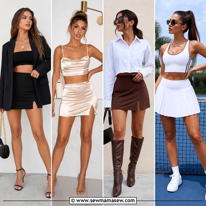 20 Crop Top and Mini Skirt Outfit Ideas: Cute Looks to Copy