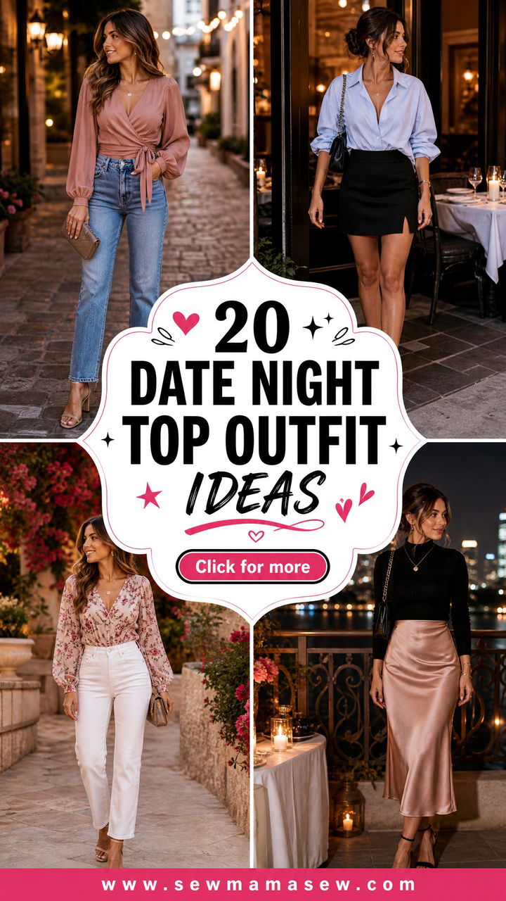 20 Date Night Top Outfit Ideas for Chic Romantic Evenings - 20 Date Night Top Outfit Ideas for Chic, Romantic Evenings