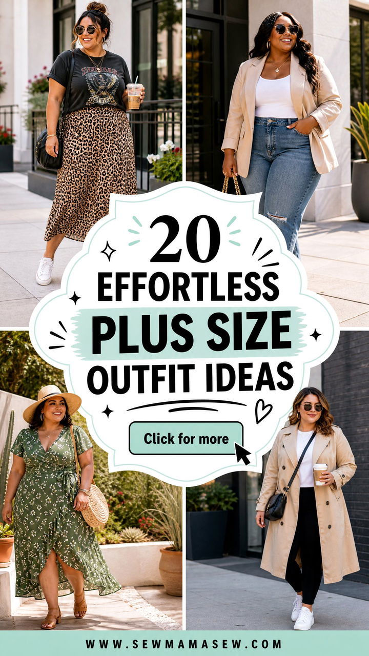 20 Effortless Plus Size Outfit Ideas for Confident Style - 20 Effortless Plus Size Outfit Ideas for Confident Style