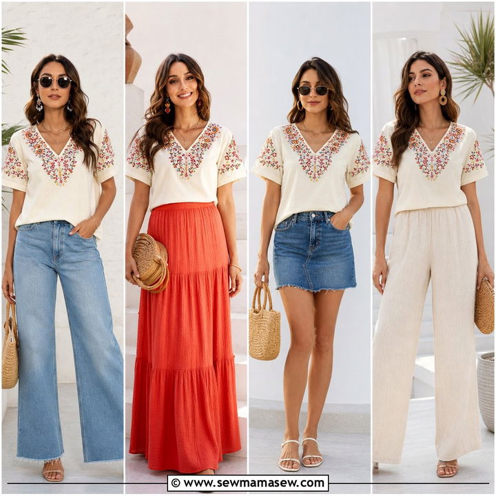 20 Embellished Top Outfit Ideas for Glam Night-Out Style