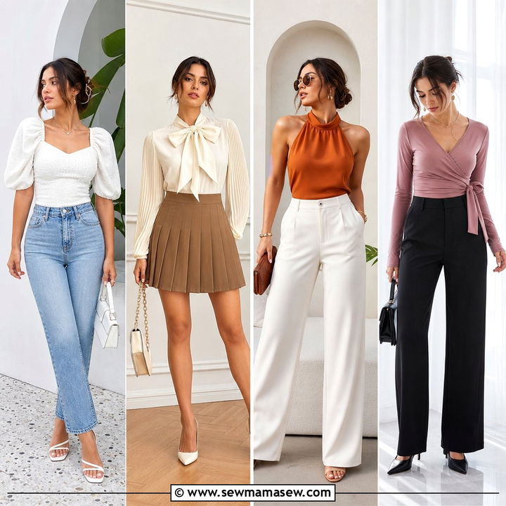 20 Feminine Top Outfit Ideas for a Soft, Modern Wardrobe