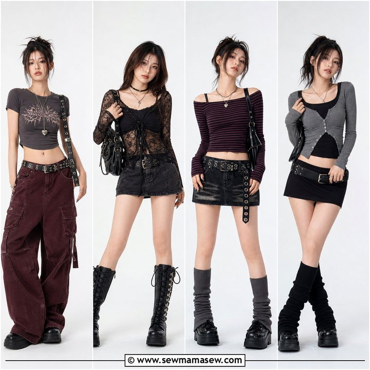 20 Grunge Top Outfit Ideas for Edgy, Effortless Street Style