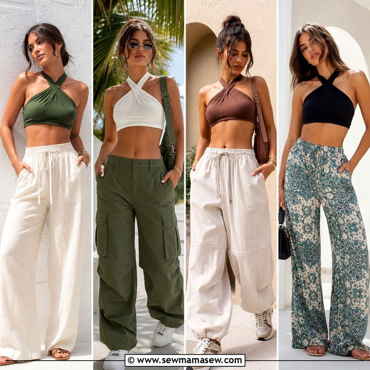 20 Halter Crop Top Outfit Ideas for Confident Summer Style