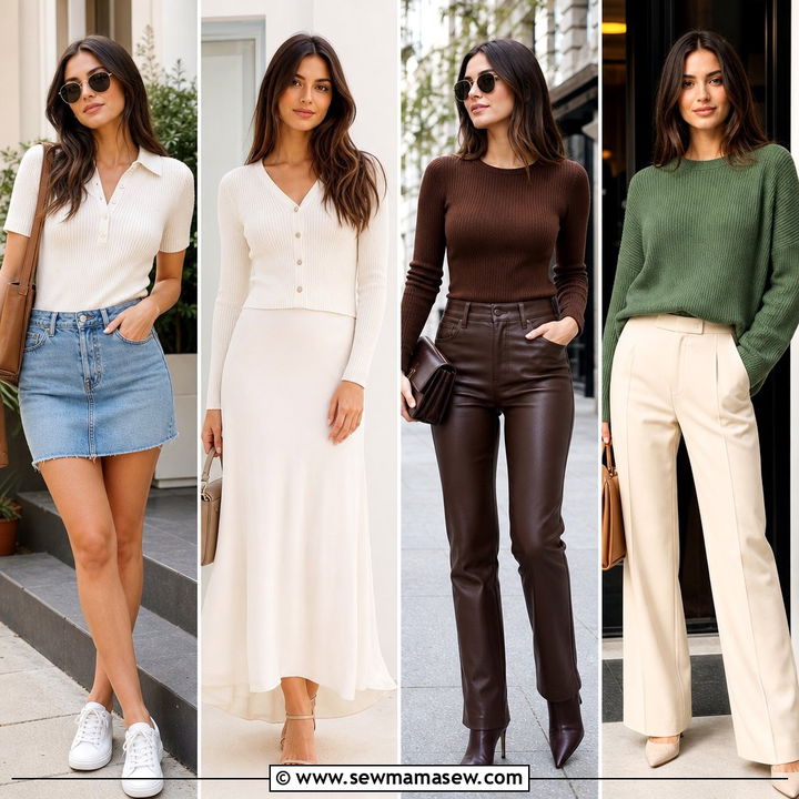 20 Knit Top Outfit Ideas for Cozy, Polished Everyday Style