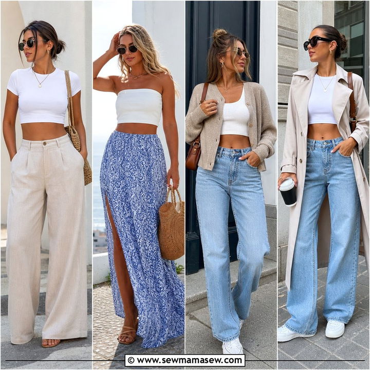 20 Minimalist Crop Top Outfit Ideas for Sleek Summer Style
