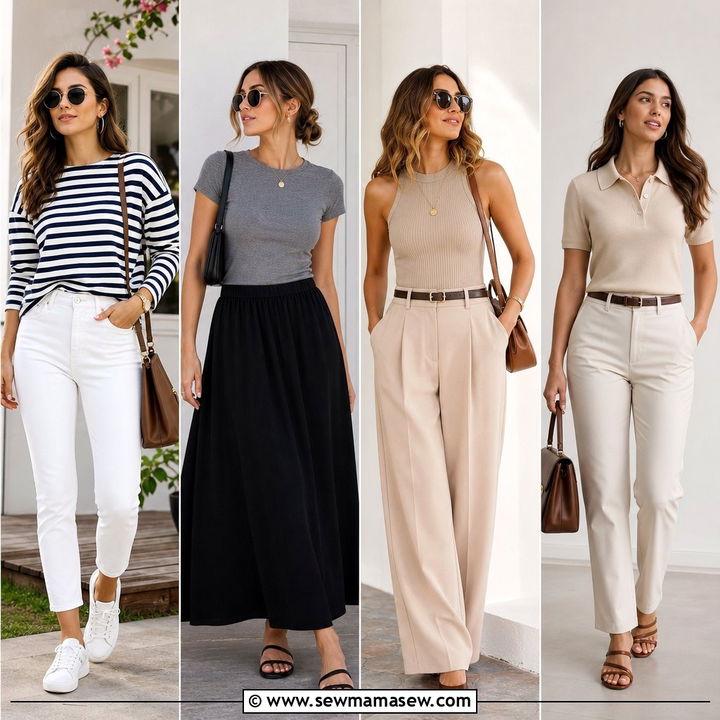 20 Minimalist Top Outfit Ideas for a Clean Capsule Wardrobe