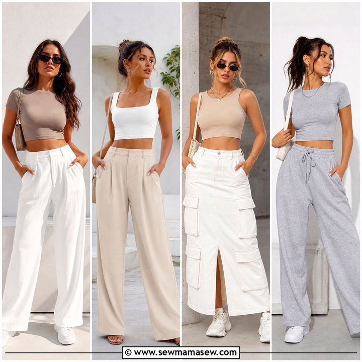 20 Neutral Crop Top Outfit Ideas for a Chic Capsule Wardrobe