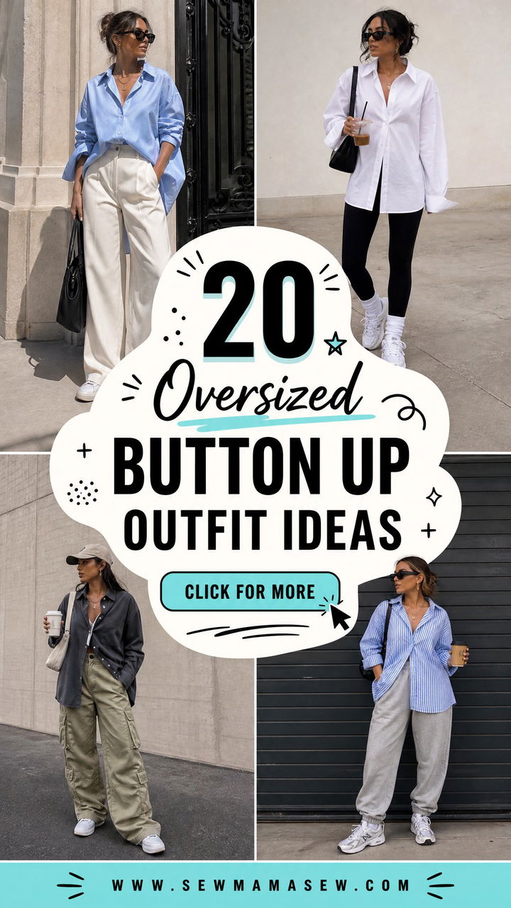 20 Oversized Button Up Outfit Ideas for Effortless Style - 20 Oversized Button Up Outfit Ideas for Effortless Style