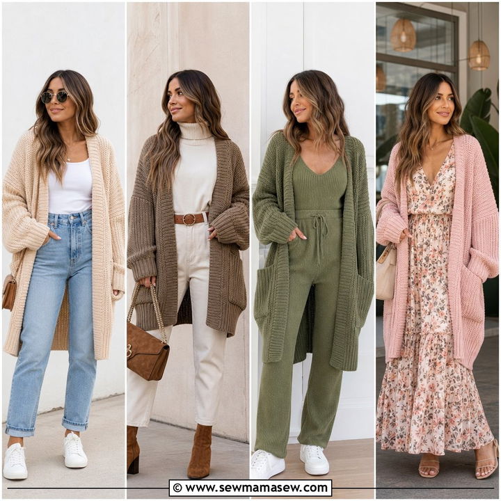 20 Oversized Cardigan Outfit Ideas for Cozy Winter Style