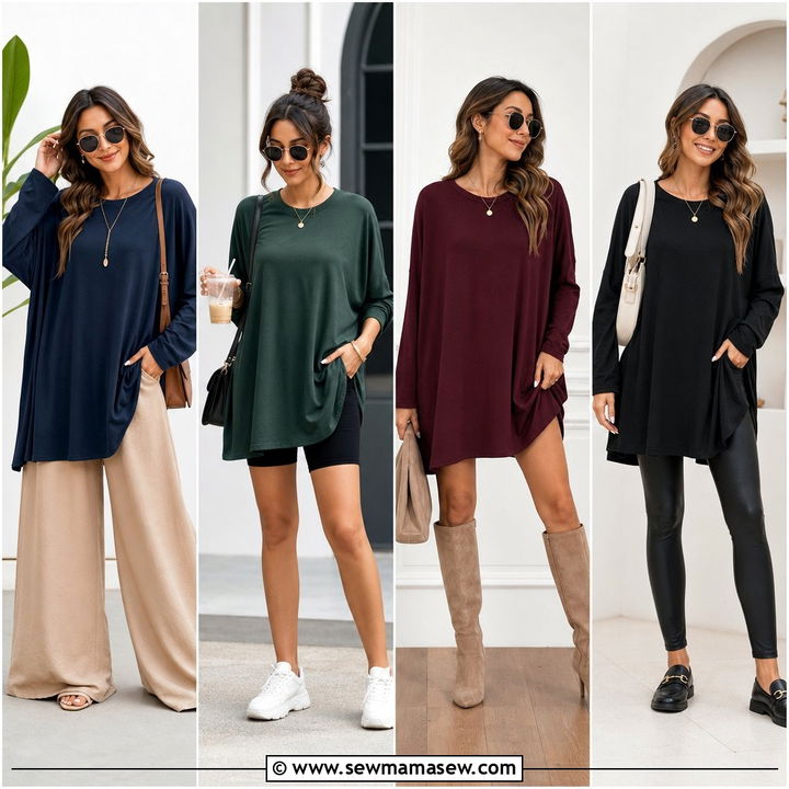 20 Oversized Tunic Outfit Ideas for Cozy, Laid-Back Style
