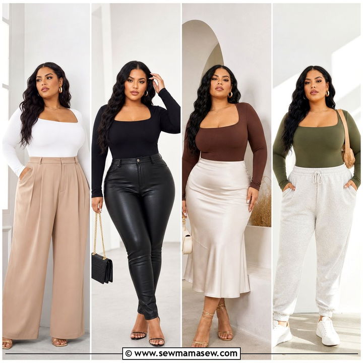 20 Plus Size Bodysuit Outfit Ideas for Confident Everyday Style