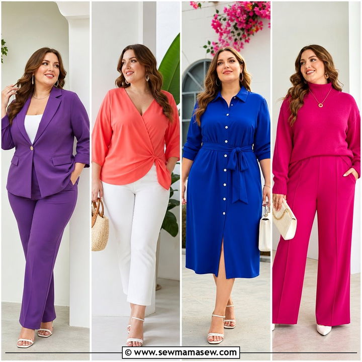20 Plus Size Bright Color Outfit Ideas to Lift Your Mood