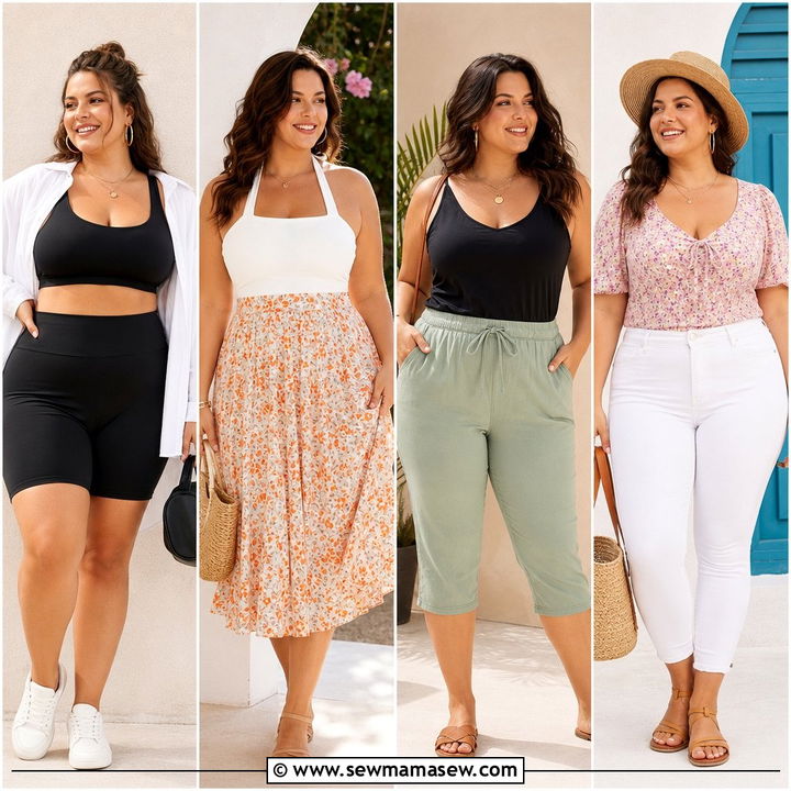 20 Plus Size Casual Summer Outfit Ideas for Breezy Hot Days