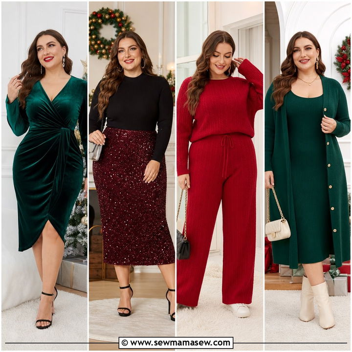20 Plus Size Christmas Outfit Ideas for Festive Holiday Style