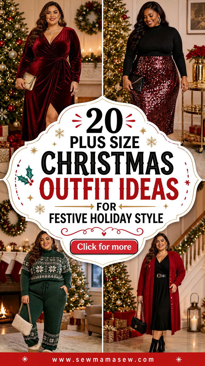20 Plus Size Christmas Outfit Ideas for Festive Holiday Style - 20 Plus Size Christmas Outfit Ideas for Festive Holiday Style
