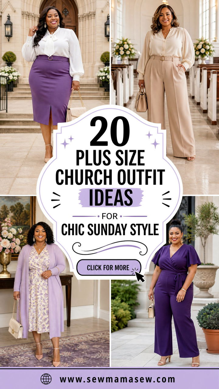 20 Plus Size Church Outfit Ideas for Chic Sunday Style - 20 Plus Size Church Outfit Ideas for Chic Sunday Style