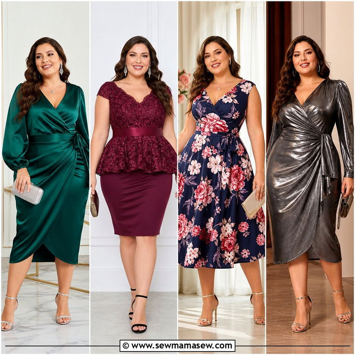 20 Plus Size Cocktail Outfit Ideas for Evening Glam