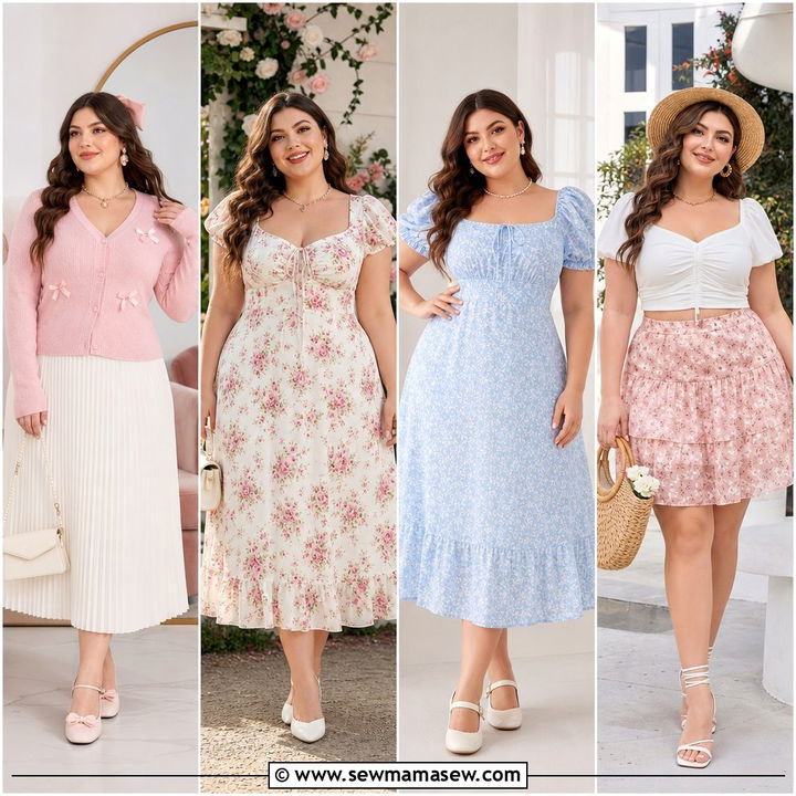 20 Plus Size Coquette Outfit Ideas for Dreamy, Feminine Style