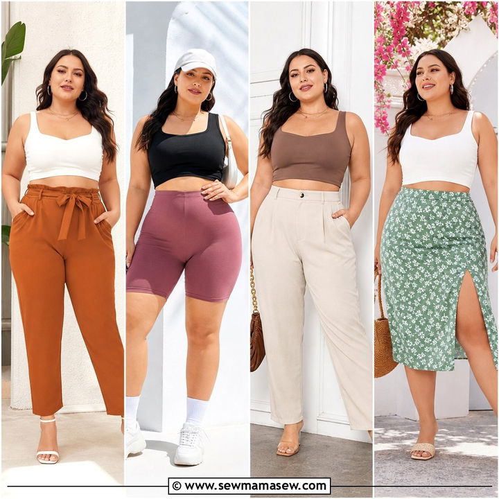 20 Plus Size Crop Top Outfit Ideas for Confident Summer Style